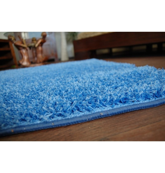 Koberec SHAGGY modrý
