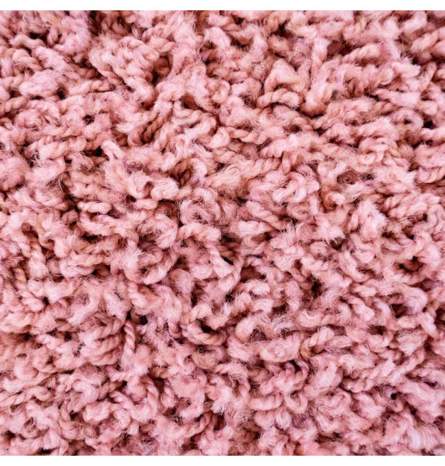 Koberec Shaggy Pastell 300 světle růžový