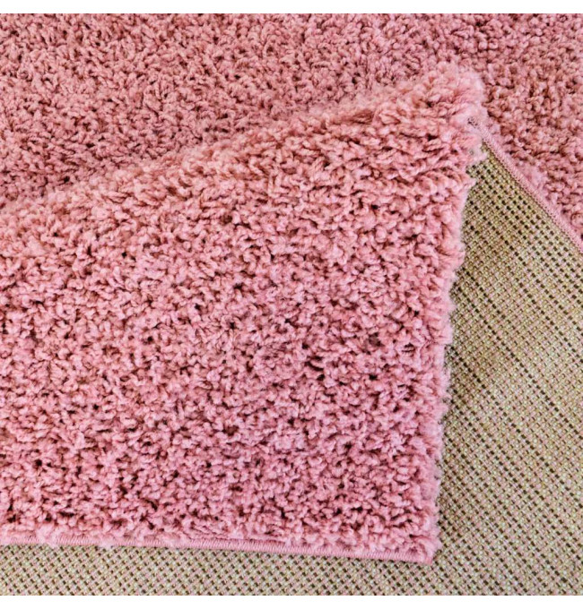 Koberec Shaggy Pastell 300 světle růžový