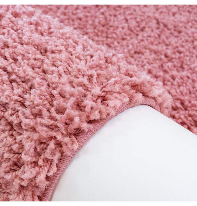 Koberec Shaggy Pastell 300 světle růžový