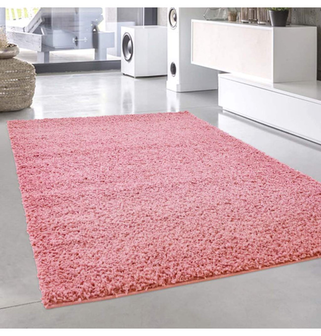 Koberec Shaggy Pastell 300 světle růžový