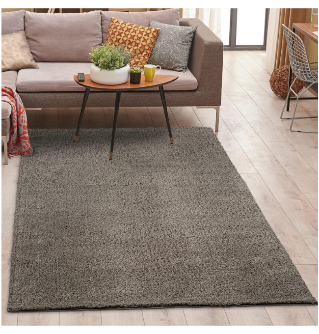 Koberec Shaggy Plainly 221 Taupe