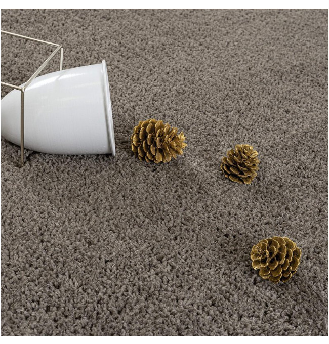 Koberec Shaggy Plainly 221 Taupe
