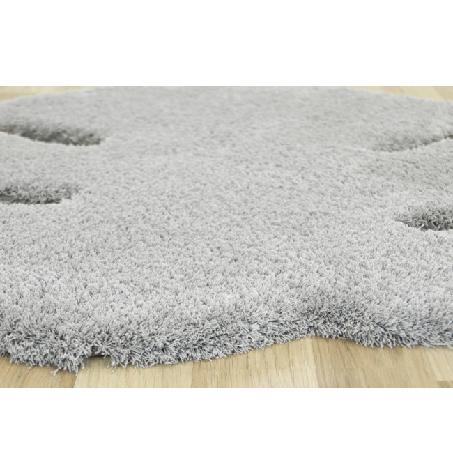 Koberec Shaggy Pleasure 74 Monstery List, šedý