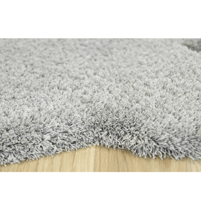 Koberec Shaggy Pleasure 74 Monstery List, šedý