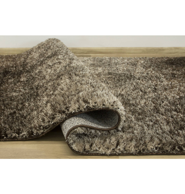 Koberec Shaggy Puffy P591 hnědý