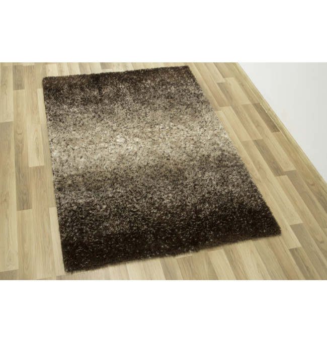 Koberec Shaggy Puffy P591 hnědý