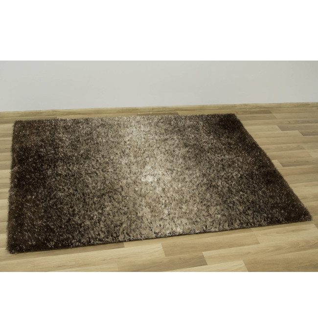 Koberec Shaggy Puffy P591 hnědý