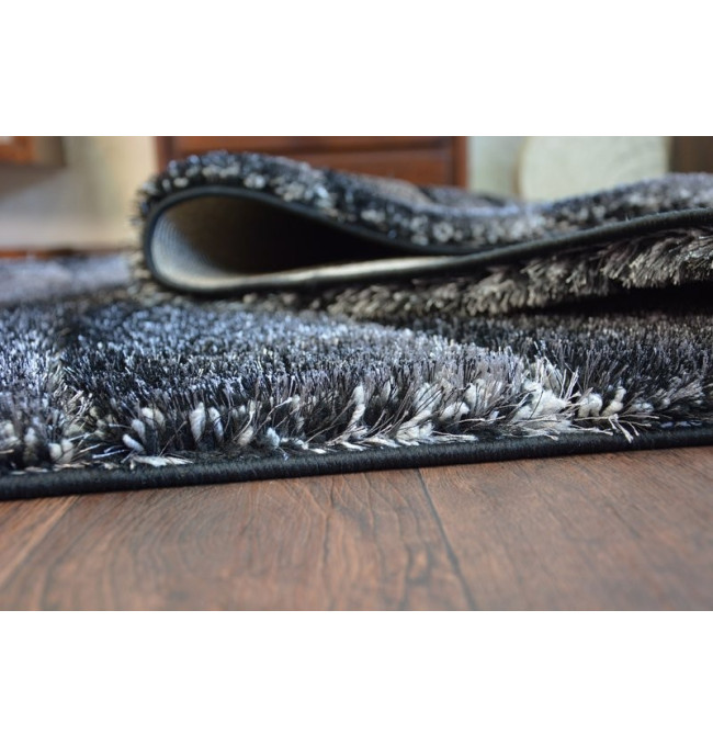 Koberec Shaggy SPACE 3D B222 tmavě šedý