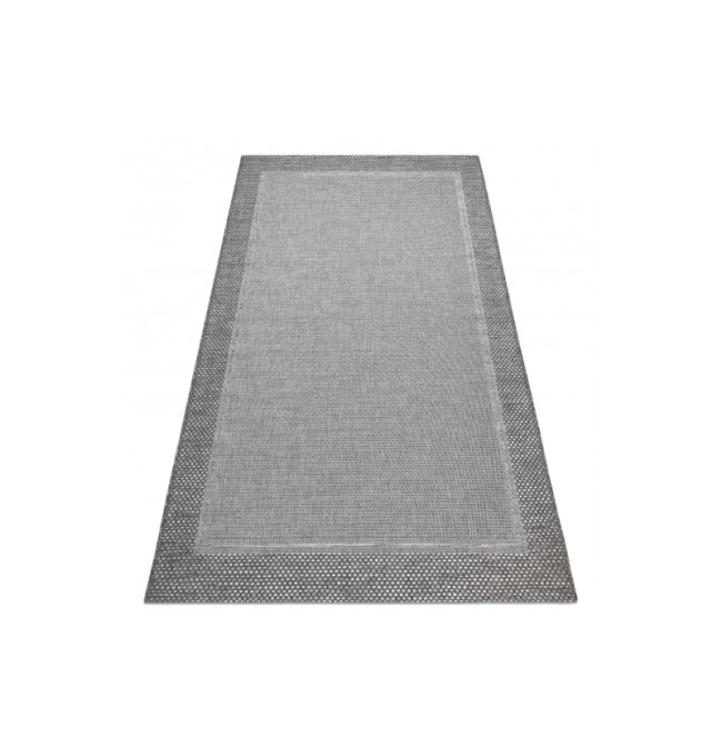 Koberec SIZAL BOHO 46201575 Ramka šedý
