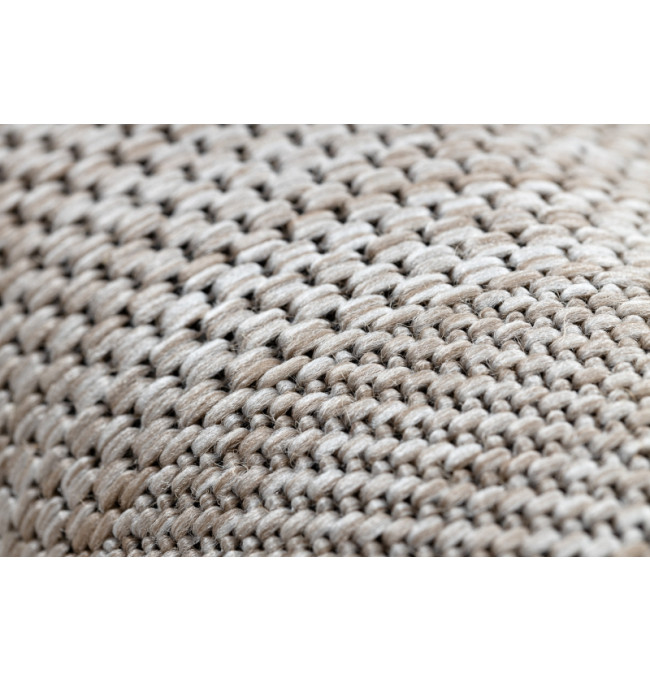 Koberec SIZAL FLOORLUX 20079 stříbrný / černý