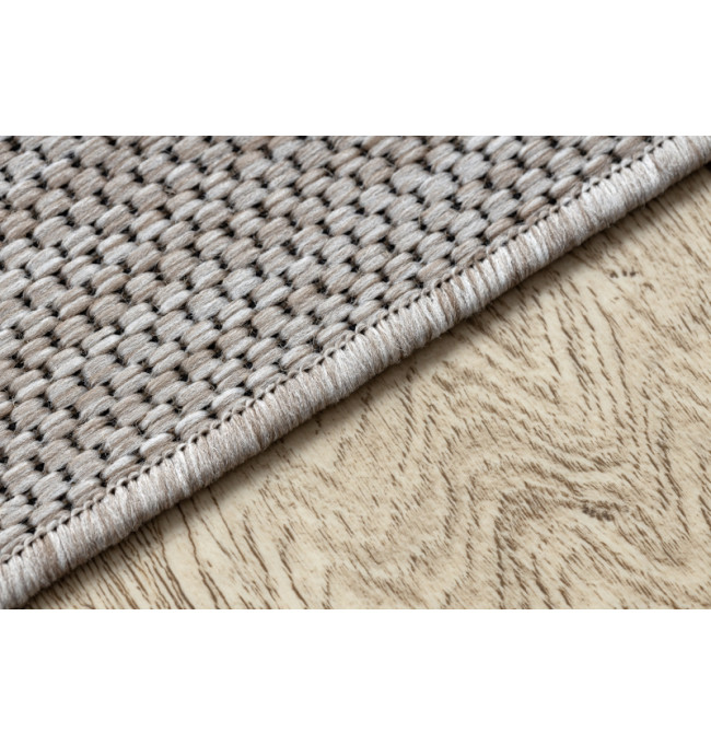 Koberec SIZAL FLOORLUX 20079 stříbrný / černý