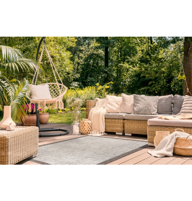 Koberec SIZAL FLOORLUX 20401 Ramka šampan/taupe