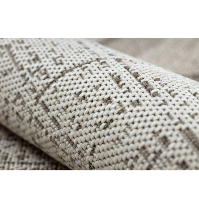 Koberec SIZAL FLOORLUX 20401 Ramka šampan/taupe