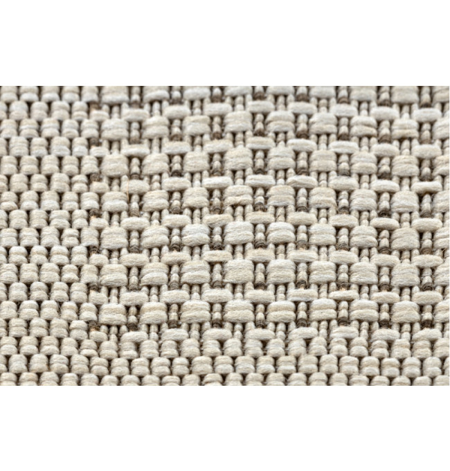 Koberec SIZAL FLOORLUX 20420 Ramka šampaňské / tmavý béž