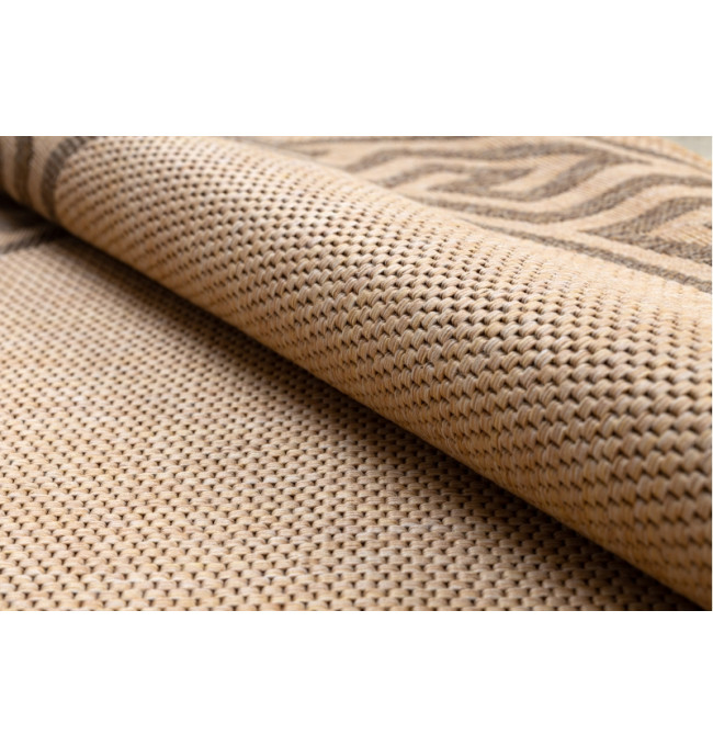 Koberec SIZAL FLOORLUX kruh 20014 mais / coffee