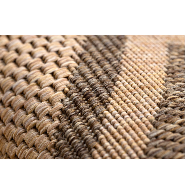 Koberec SIZAL FLOORLUX kruh 20014 mais / coffee