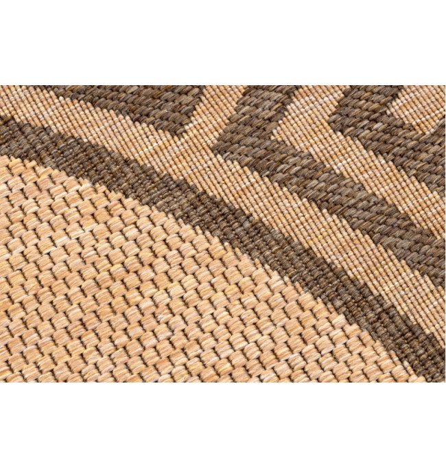 Koberec SIZAL FLOORLUX kruh 20014 mais / coffee
