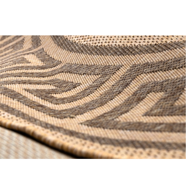 Koberec SIZAL FLOORLUX kruh 20014 mais / coffee