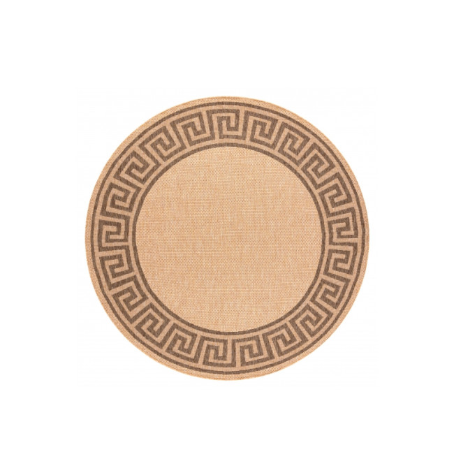 Koberec SIZAL FLOORLUX kruh 20014 mais / coffee