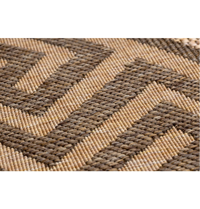 Koberec SIZAL FLOORLUX kruh 20014 mais / coffee