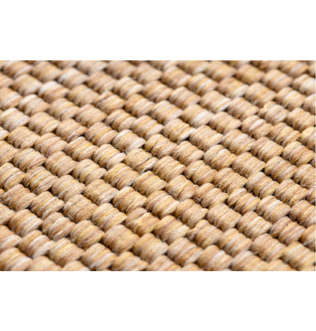 Koberec SIZAL FLOORLUX kruh 20014 mais / coffee