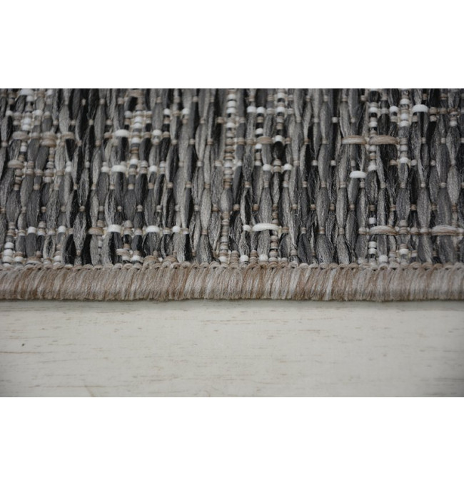 Koberec SIZAL LOFT 21126 MELANŽ stříbrný / sloní kost / šedý