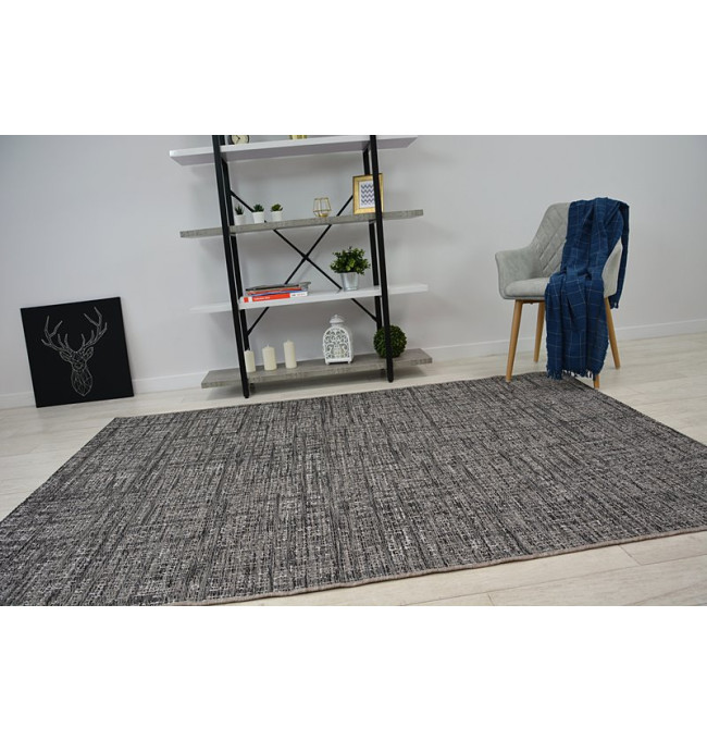 Koberec SIZAL LOFT 21126 MELANŽ stříbrný / sloní kost / šedý