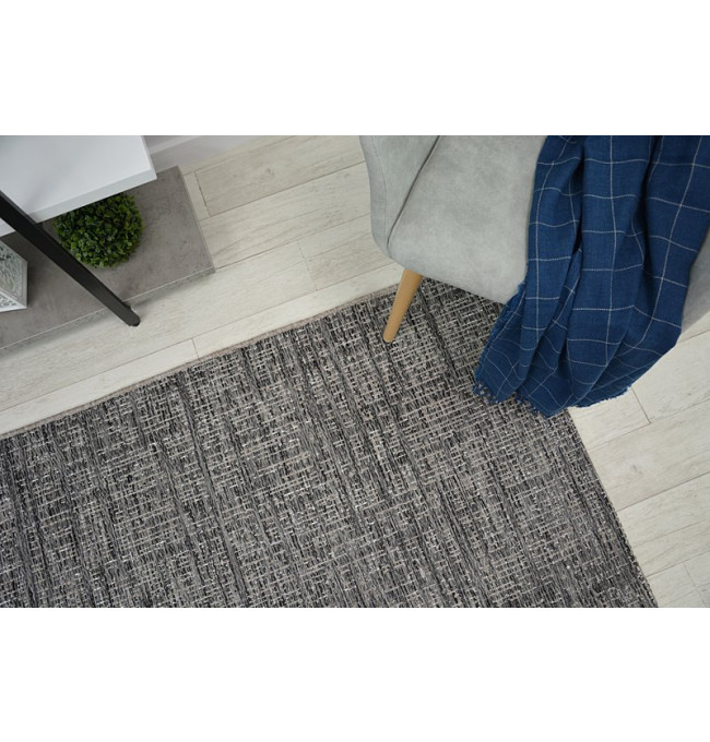 Koberec SIZAL LOFT 21126 MELANŽ stříbrný / sloní kost / šedý