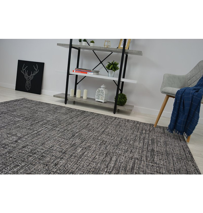 Koberec SIZAL LOFT 21126 MELANŽ stříbrný / sloní kost / šedý