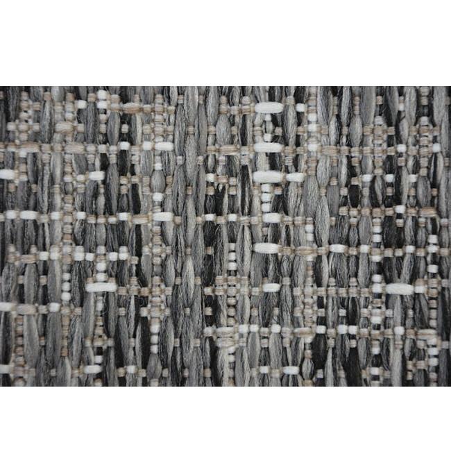 Koberec SIZAL LOFT 21126 MELANŽ stříbrný / sloní kost / šedý