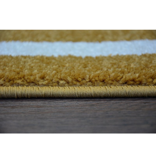 Koberec Sketch F730 zlato / krémový trellis