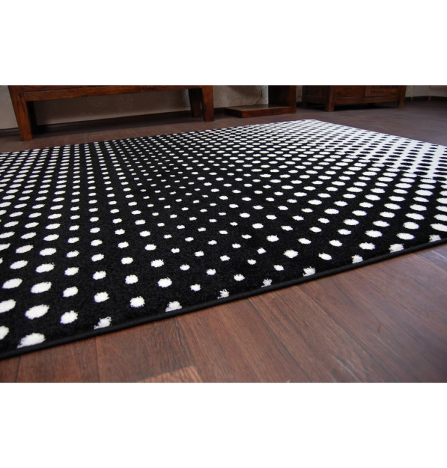 Koberec Sketch F762 Bílo/Černý