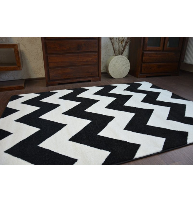 Koberec Sketch FA66 Černo/Bílý