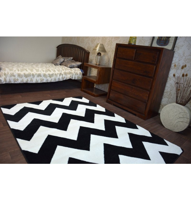 Koberec Sketch FA66 Černo/Bílý