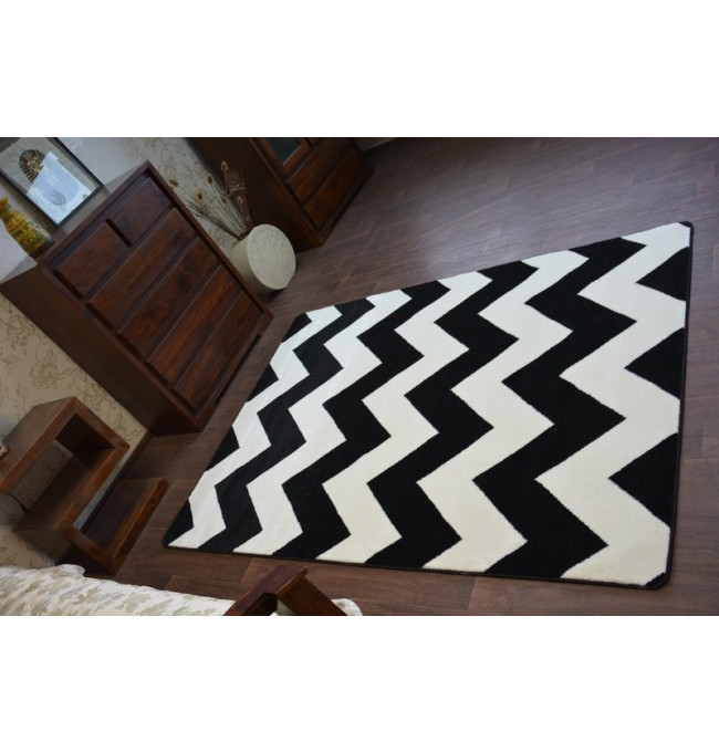 Koberec Sketch FA66 Černo/Bílý