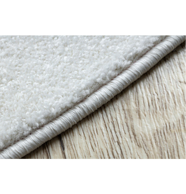 Koberec SKETCH kruh - F343 krém / šedý koniczyna marokánský trellis