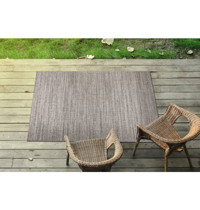 Koberec šňůrkový SIZAL FLOORLUX 20389 stříb. / černý