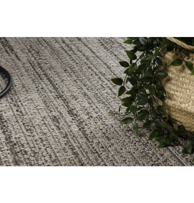 Koberec šňůrkový SIZAL FLOORLUX 20389 stříb. / černý