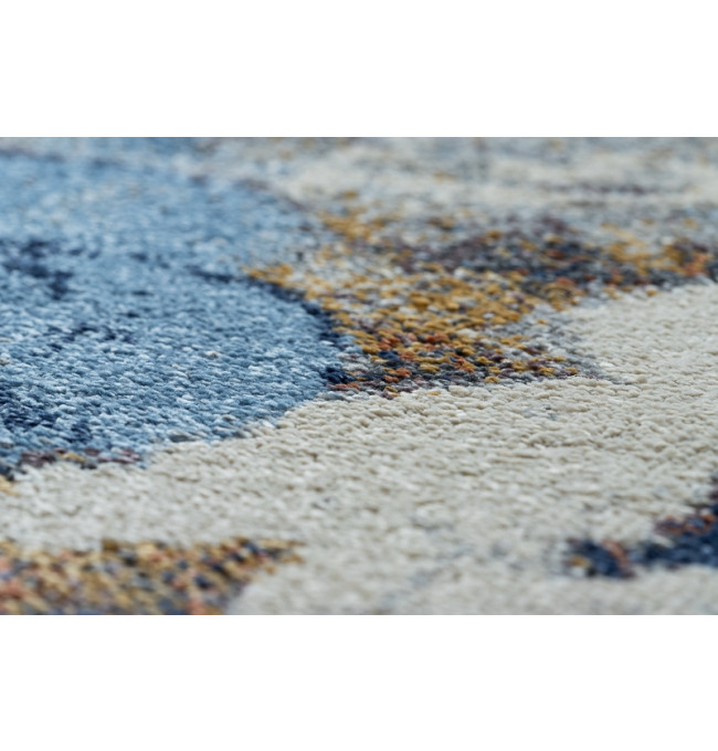 Koberec SOFT 6312 Světle šedý / Nebeský