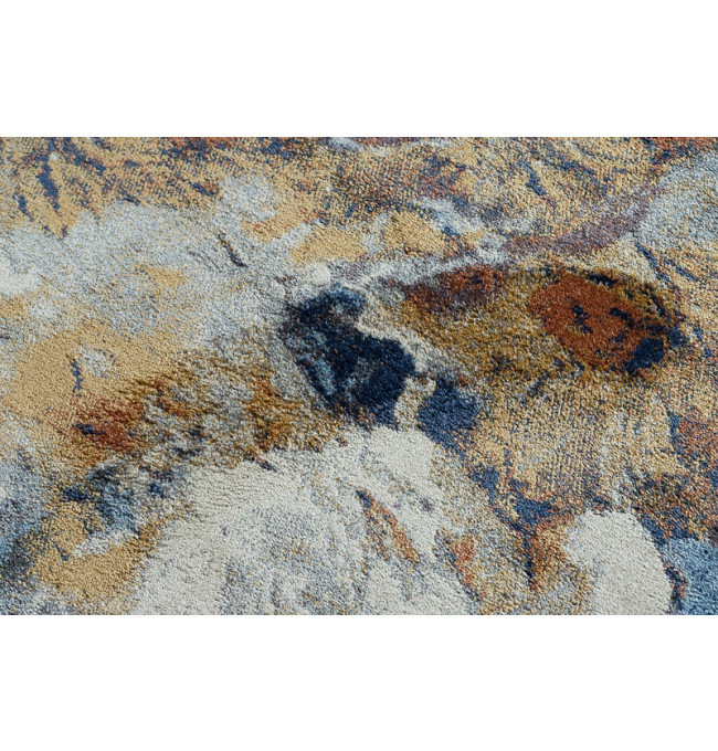 Koberec SOFT 6312 Světle šedý / Nebeský