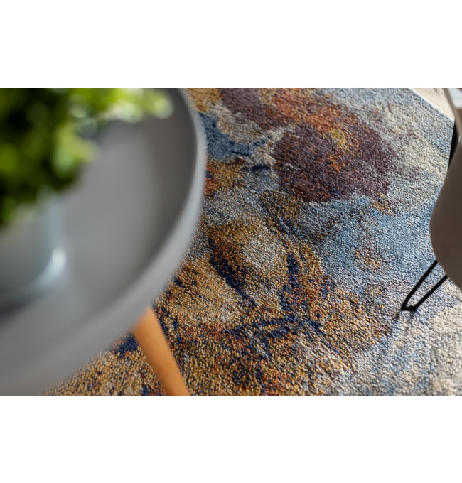 Koberec SOFT 6312 Světle šedý / Nebeský