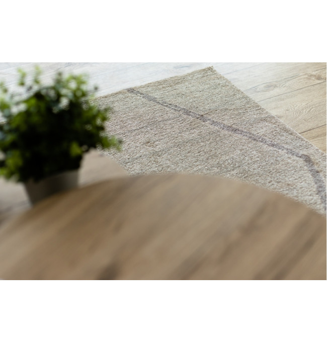 Koberec SOFT 8033  krém/světle hnědý