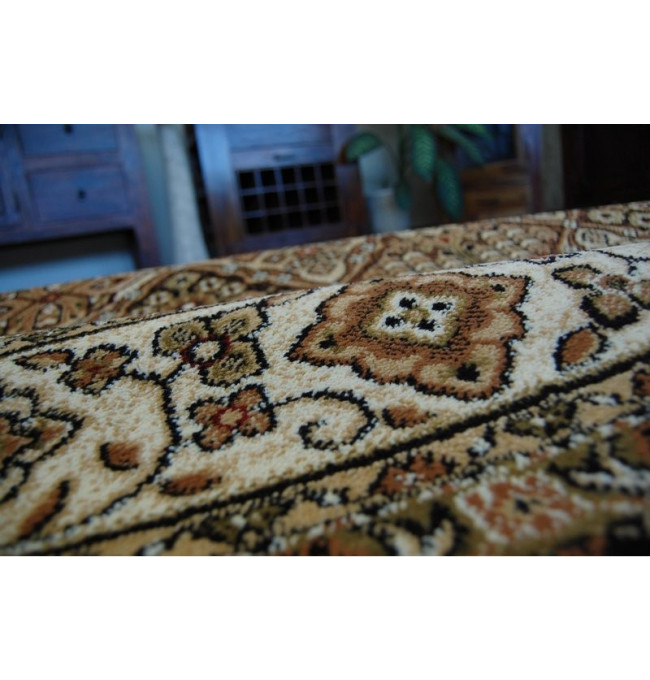 Koberec STANDARD BERGENIA béžový/zelený