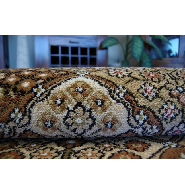 Koberec STANDARD BERGENIA béžový/zelený