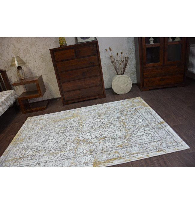 Koberec Talas W0027 White/Hardal 160x230 cm