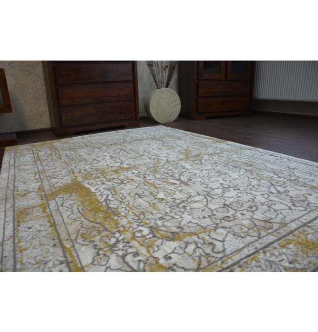 Koberec Talas W0027 White/Hardal 160x230 cm