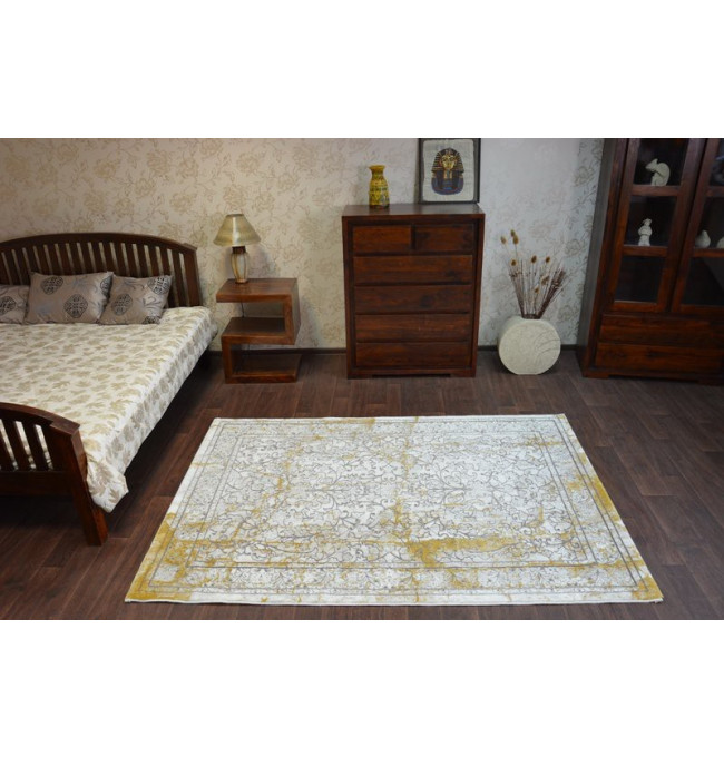 Koberec Talas W0027 White/Hardal 160x230 cm
