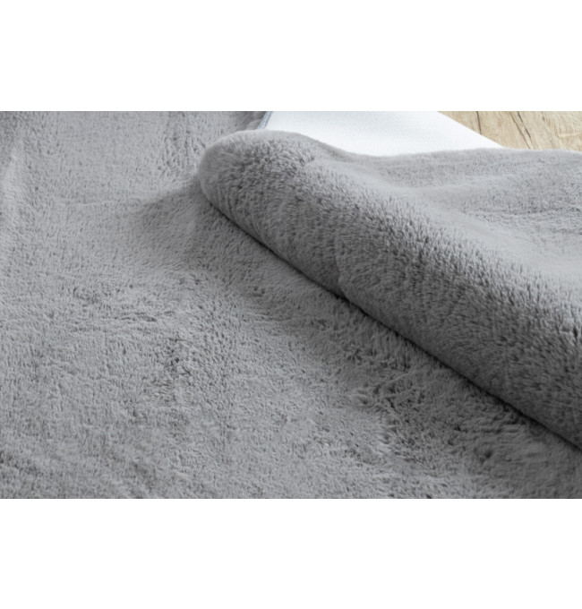 Koberec TEDDY Shaggy šedý protiskluzový