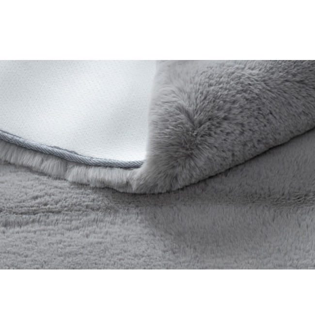 Koberec TEDDY Shaggy šedý protiskluzový